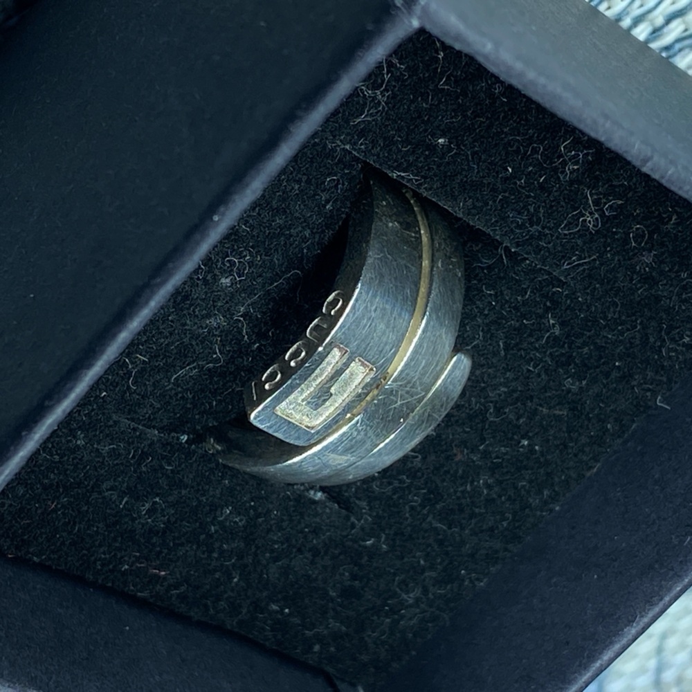 Gucci Spiral Ring in Silver 925